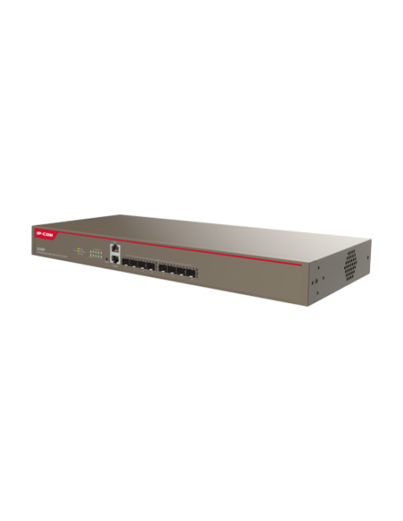 Switch 8 porturi SFP+ 10 Gbps, 2 porturi gestionare, management, 1U - IP-COM X5308F