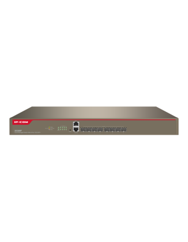 Switch 8 porturi SFP+ 10 Gbps, 2 porturi gestionare, management, 1U - IP-COM X5308F
