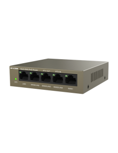 Router 4 porturi Gigabit PoE+, 55W, 1 port RJ45 Gigabit, management - IP-COM M20-PoE