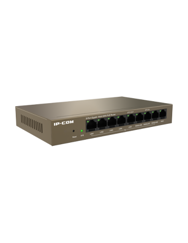 Router 8 porturi  Gigabit PoE+, 95W, 1 port RJ45, Management - IP-COM M20-8G-PoE