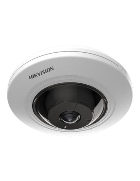 Smart Event, Fish Eye - Camera IP, 5MP, lentila 1.05mm, IR8m, Mic., Alarm, PoE - HIKVISION DS-2CD2955G0-ISU-1.05mm