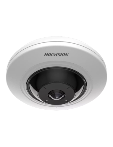 Smart Event, Fish Eye - Camera IP, 5MP, lentila 1.05mm, IR8m, Mic., Alarm, PoE - HIKVISION DS-2CD2955G0-ISU-1.05mm
