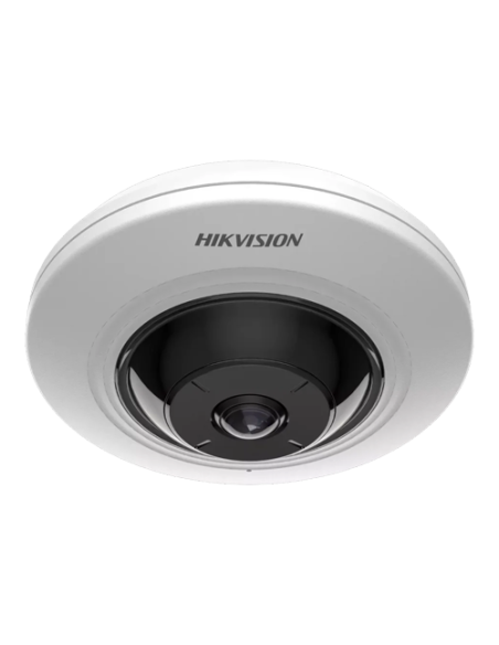 Smart Event, Fish Eye - Camera IP, 5MP, lentila 1.05mm, IR8m, Mic., Alarm, PoE - HIKVISION DS-2CD2955G0-ISU-1.05mm