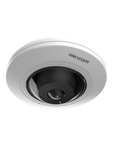 Smart Event, Fish Eye - Camera IP, 5MP, lentila 1.05mm, IR8m, Mic., Alarm, PoE - HIKVISION DS-2CD2955G0-ISU-1.05mm