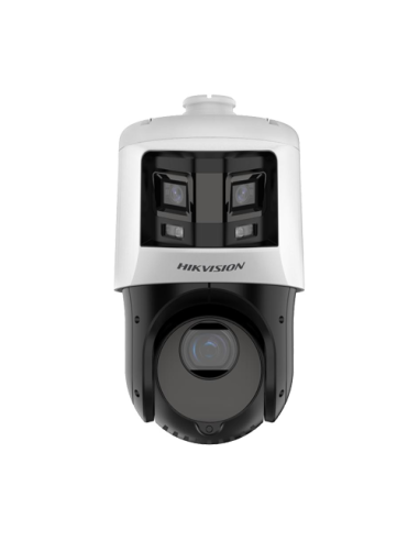 Deep Learning, DarkFighter, ColorVu - Camera IP, 6+4MP, 25X, IR 100m, WL 30m, Alarma - HIKVISION DS-2SE4C425MWG-E26F0