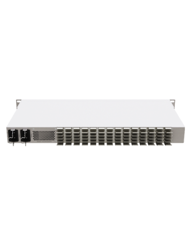Management Switch 20 RJ45 2.5 Gigabit, 2 x QSFP+, 4 x Combo (2.5 Gigabit sau SFP+) - Mikrotik CRS326-4C+20G+2Q+RM