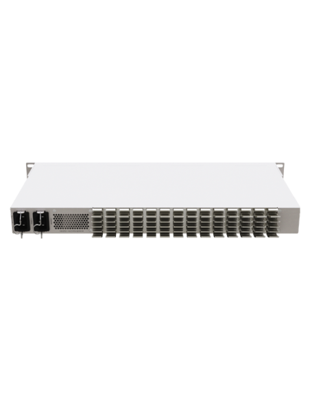 Management Switch 20 RJ45 2.5 Gigabit, 2 x QSFP+, 4 x Combo (2.5 Gigabit sau SFP+) - Mikrotik CRS326-4C+20G+2Q+RM