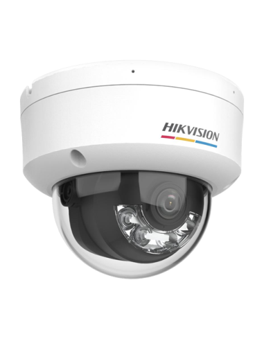 ColorVu, Dual Light - Camera IP, 6MP, lentila 2.8mm, IR 30m, WL 30m, Mic, PoE, IK08 - HIKVISION DS-2CD1167G2H-LIU-2.8mm