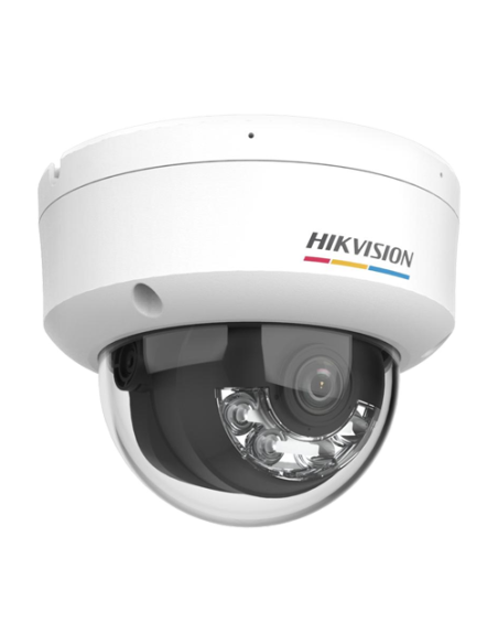 ColorVu, Dual Light - Camera IP, 6MP, lentila 2.8mm, IR 30m, WL 30m, Mic, PoE, IK08 - HIKVISION DS-2CD1167G2H-LIU-2.8mm