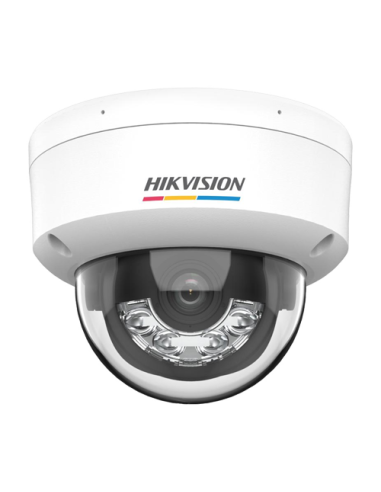 ColorVu, Dual Light - Camera IP, 6MP, lentila 2.8mm, IR 30m, WL 30m, Mic, PoE, IK08 - HIKVISION DS-2CD1167G2H-LIU-2.8mm