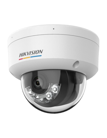 ColorVu, Dual Light - Camera IP, 6MP, lentila 2.8mm, IR 30m, WL 30m, Mic, PoE, IK08 - HIKVISION DS-2CD1167G2H-LIU-2.8mm