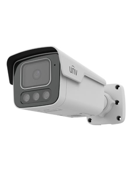 ColorHunter - Camera IP, 8MP, lentila 2.8mm, IR 40m, WL 40m, Audio, Alarma, PoE - UNV IPC2B18SS-ADF28KMC-I1