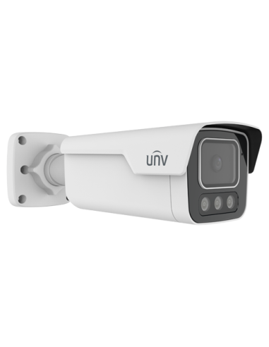 ColorHunter - Camera IP, 8MP, lentila 2.8mm, IR 40m, WL 40m, Audio, Alarma, PoE - UNV IPC2B18SS-ADF28KMC-I1