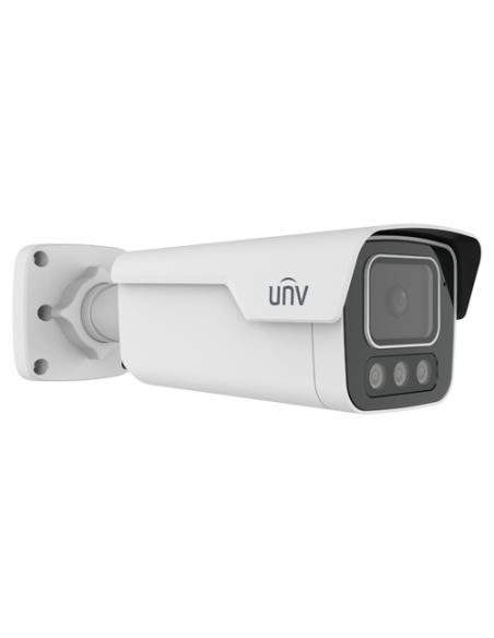 ColorHunter - Camera IP, 8MP, lentila 2.8mm, IR 40m, WL 40m, Audio, Alarma, PoE - UNV IPC2B18SS-ADF28KMC-I1