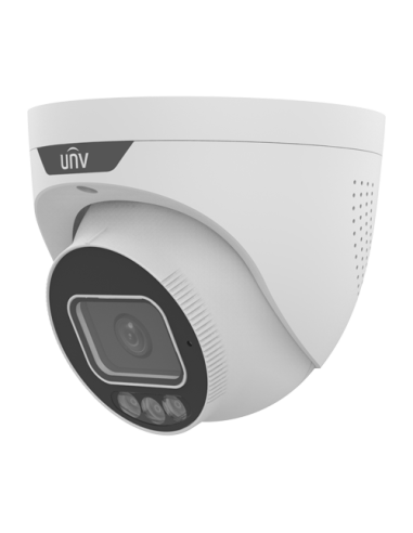 ColorHunter - Camera IP, 8MP, lentila 2.8mm, IR 30m, WL 30m,  Audio, Alarma, PoE - UNV IPC3638SS-ADF28KMC-I1