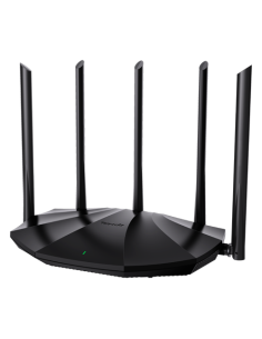 Router Wi-Fi 6, DualBand 2.4Ghz/5GHz, 300+1201Mbps, 5x6dBi, 4 porturi Gigabit - TENDA TND-TX2-PRO