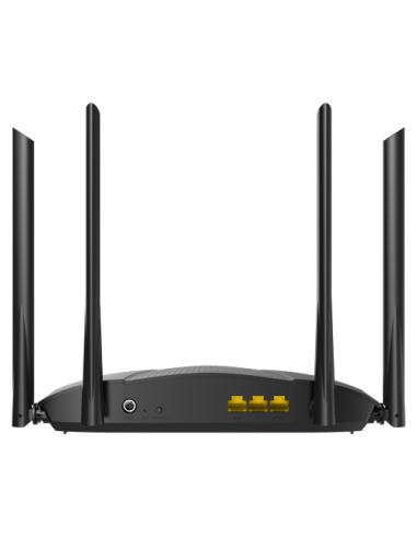 Router Wi-Fi 6, DualBand 2.4Ghz/5GHz, 574+2402Mbps, 4x6dBi, 3 porturi Gigabit - TENDA TND-TX12