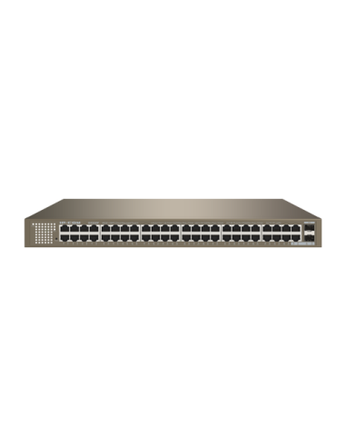 Switch 48 porturi Gigabit, 2 porturi SFP Gigabit, L2 Cloud Management - IP-COM G3350F