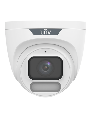 Camera IP 4MP, Wise-ISP, ColorHunter, lentila 2.8mm, WL 30m, Mic, color 24/7 - UNV IPC3624LE-ADF28K-WP