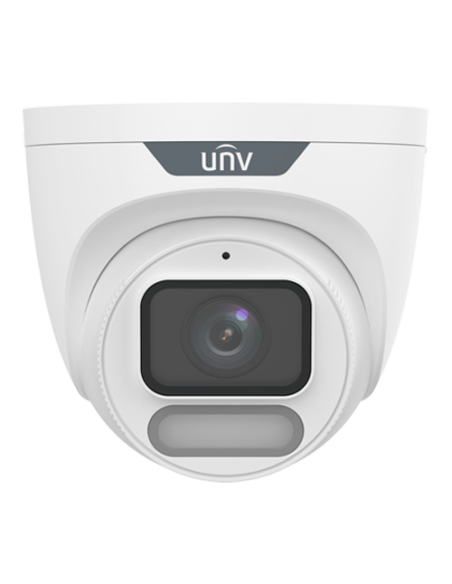 Camera IP 4MP, Wise-ISP, ColorHunter, lentila 2.8mm, WL 30m, Mic, color 24/7 - UNV IPC3624LE-ADF28K-WP
