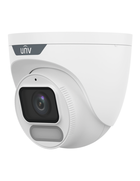 Camera IP 4MP, Wise-ISP, ColorHunter, lentila 2.8mm, WL 30m, Mic, color 24/7 - UNV IPC3624LE-ADF28K-WP