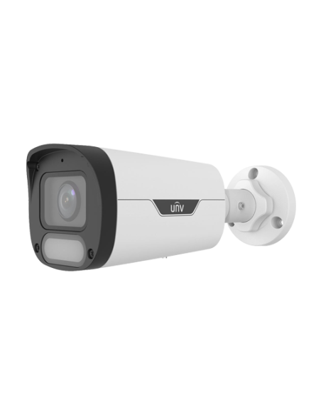 Camera IP Wise-ISP 4MP, tip bullet, lentila 2.8mm, WL 30m, Mic, Color 24/7 - UNV IPC2314LE-ADF28KM-WP