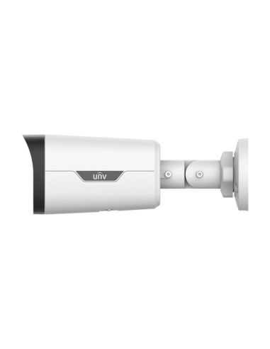 Camera IP Wise-ISP 4MP, tip bullet, lentila 2.8mm, WL 30m, Mic, Color 24/7 - UNV IPC2314LE-ADF28KM-WP