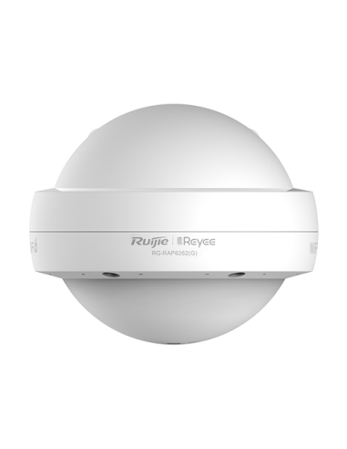 Access Point exterior AX1800 Dual-Band, Wi-Fi 6, 2x GE, PoE IN, Cloud Management - Ruijie RG-RAP6262(G)