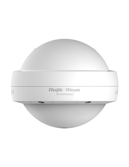 Access Point exterior AX1800 Dual-Band, Wi-Fi 6, 2x GE, PoE IN, Cloud Management - Ruijie RG-RAP6262(G)