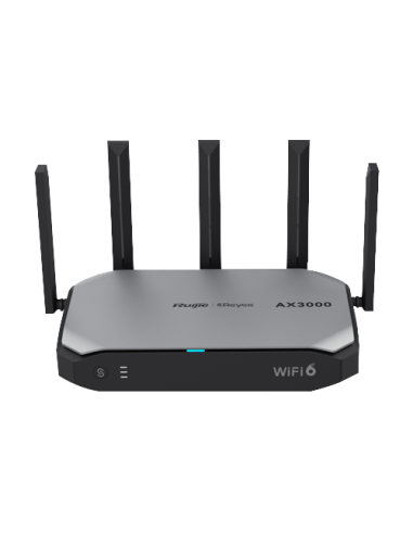 Router Wi-Fi 6, AX3000 Dual Band, 5 x RJ45 1G, Multi-WAN, Cloud Management - Ruijie Reyee RG-EG105GW-X