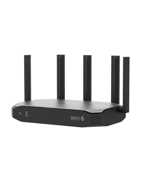 Router Wi-Fi 6, AX3000 Dual Band, 5 x RJ45 1G, Multi-WAN, Cloud Management - Ruijie Reyee RG-EG105GW-X
