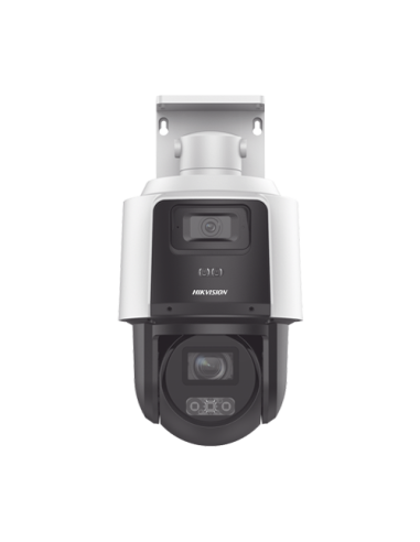 Camera IP PTZ TandemVu, 4MP dual, zoom optic 4X, IR 40m & WL 30m - HIKVISION DS-2SE3C404MWG-E14-2.8mm