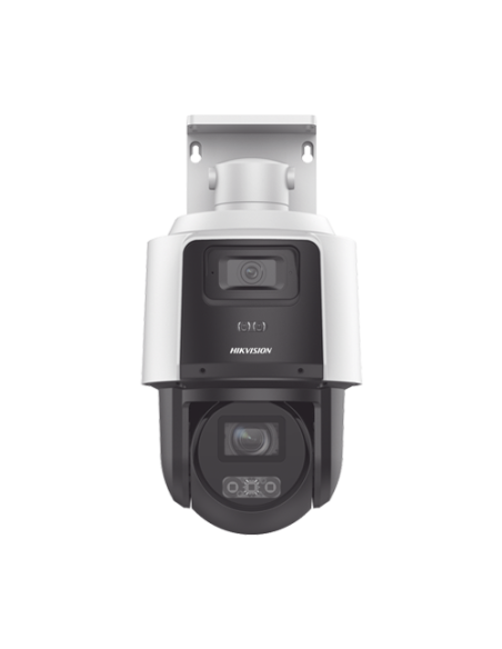 Camera IP PTZ TandemVu, 4MP dual, zoom optic 4X, IR 40m & WL 30m - HIKVISION DS-2SE3C404MWG-E14-2.8mm