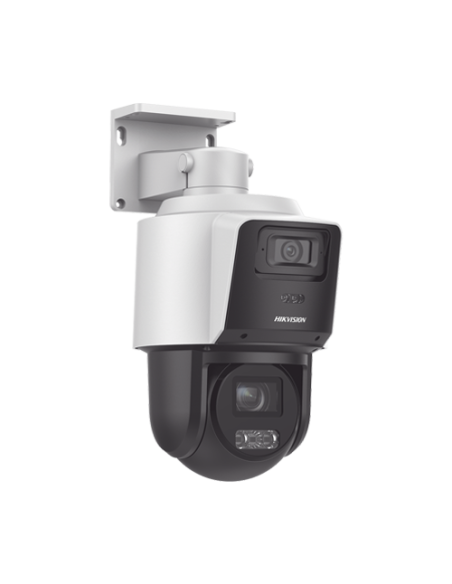 Camera IP PTZ TandemVu, 4MP dual, zoom optic 4X, IR 40m & WL 30m - HIKVISION DS-2SE3C404MWG-E14-2.8mm