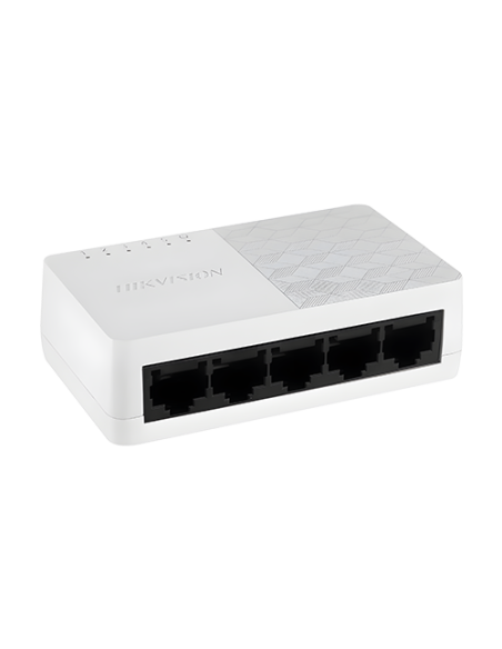 Switch L2, 5 x RJ45 10/100 Mbps, Unmanaged - HIKVISION DS-3E0105D-O