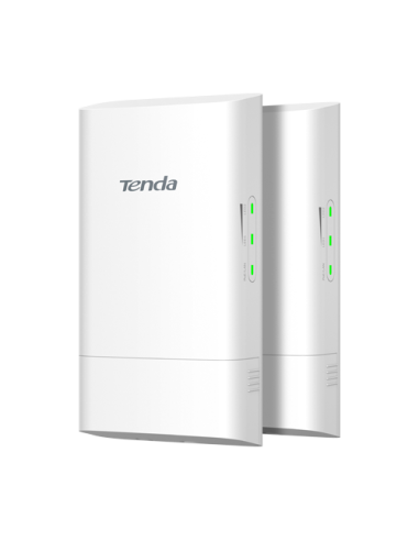 Kit 2 bucati Access Point Bridge, Wi-Fi 5, 5GHz, max. 867 Mbps, PoE IN, 1 km, Management - TENDA TND-O1-5G-Kit
