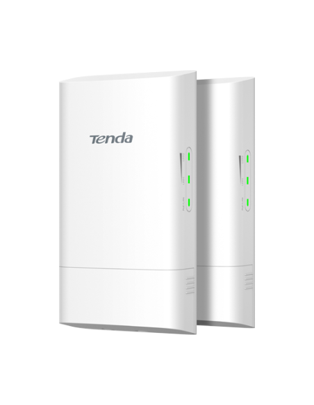 Kit 2 bucati Access Point Bridge, Wi-Fi 5, 5GHz, max. 867 Mbps, PoE IN, 1 km, Management - TENDA TND-O1-5G-Kit