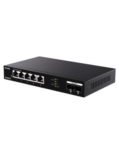 Switch 5 x RJ45 2.5G, 2 x SFP+ 10G - TENDA TND-TEM2007X