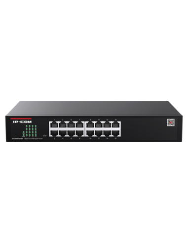 Switch 16 x RJ45 Gigabit, Cloud Management - IP-COM G2216D