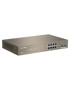 Switch 8 x RJ45 Gigabit, 2 x SFP Gigabit Uplink, Cloud Management - IP-COM G3310F 2