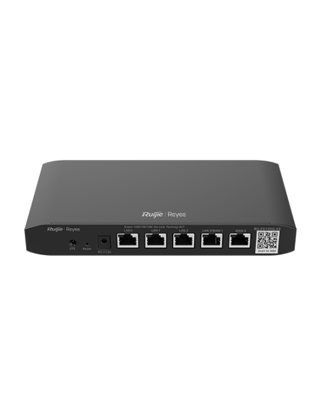 Router 4 x LAN 1 Gbps, 1 x WAN 1 Gbps, Dual WAN, Captive Portal, Cloud Management - Ruijie RG-EG105G-V3
