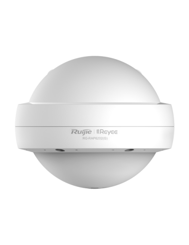 Access Point exterior Wi-Fi 5, AC1300 Dual-Band, 4 dBi, 2 x RJ45 1G, PoE, Cloud Management - Ruijie RG-RAP6202(G)