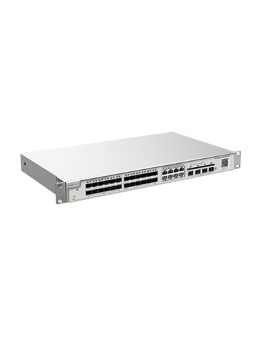 Switch L2, 24 x SFP 1G, 4 x SFP+ 10G, 8 x RJ45 1G, Cloud Management - Ruijie Reyee RG-NBS3200-24SFP/8GT4XS