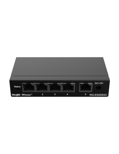 Switch L2, 5 x RJ45 1G, Cloud Management - Ruijie Reyee RG-ES205GC