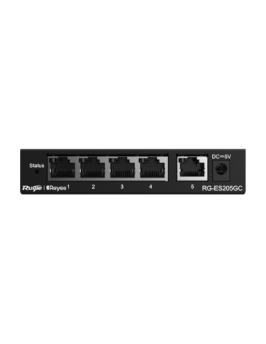 Switch L2, 5 x RJ45 1G, Cloud Management - Ruijie Reyee RG-ES205GC