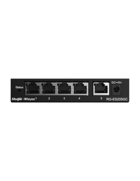 Switch L2, 5 x RJ45 1G, Cloud Management - Ruijie Reyee RG-ES205GC