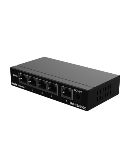 Switch L2, 5 x RJ45 1G, Cloud Management - Ruijie Reyee RG-ES205GC