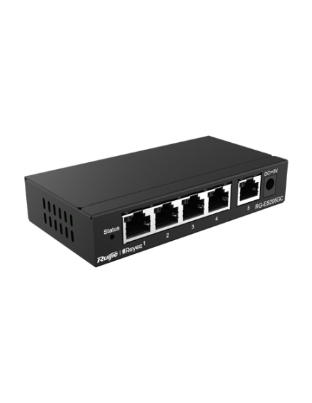 Switch L2, 5 x RJ45 1G, Cloud Management - Ruijie Reyee RG-ES205GC