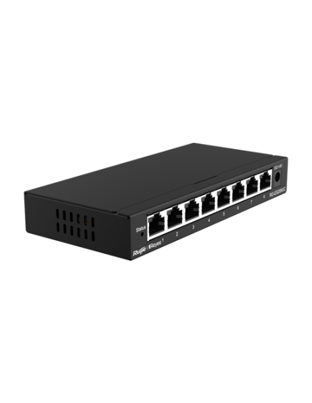 Switch L2, 8 x RJ45 1G, Cloud Management - Ruijie Reyee RG-ES208GC