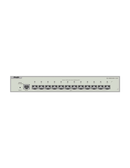 Switch L3, 12 x SFP+ 10G, Cloud Management - Ruijie RG-NBS5500-12XS